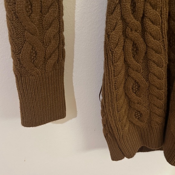 JLUXLABEL Chocolate Cable Knit Mini Dress - Picture 4 of 15